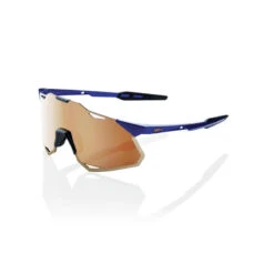 100% Hypercraft XS - Gloss Cobalt Blue - HiPER Copper Mirror Lens