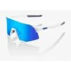 100% S3® Matte White HiPER® Blue Multilayer Mirror Lens -Mode Verkoop 100 s3 matte white hiper blue multilayer mirror lens