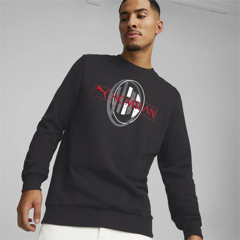 A.C. Milan FtblLegacy Sweatshirt Voor Heren PUMA 5 A.C. Milan FtblLegacy Sweatshirt Voor Heren PUMA - Afbeelding 3