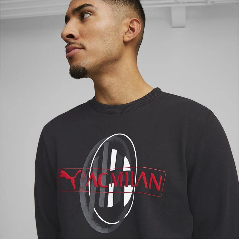 A.C. Milan FtblLegacy Sweatshirt Voor Heren PUMA 6 A.C. Milan FtblLegacy Sweatshirt Voor Heren PUMA - Afbeelding 4