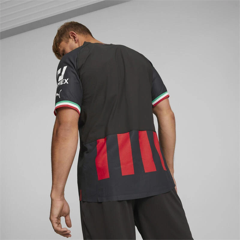 AC Milan Thuis 22/23 Authentieke Jersey Heren PUMA 6 AC Milan Thuis 22/23 Authentieke Jersey Heren PUMA - Afbeelding 4