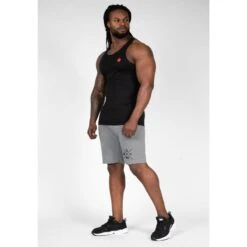 Gorilla Wear Adams Stretch Tank Top - Black 10 Gorilla Wear Adams Stretch Tank Top - Black -Mode Verkoop adams stretch tank top black 2