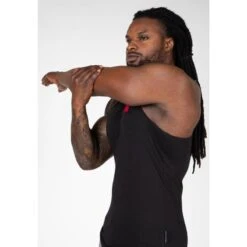 Gorilla Wear Adams Stretch Tank Top - Black 11 Gorilla Wear Adams Stretch Tank Top - Black -Mode Verkoop adams stretch tank top black 3