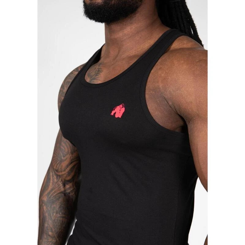 Gorilla Wear Adams Stretch Tank Top - Black 7 Gorilla Wear Adams Stretch Tank Top - Black - Afbeelding 5