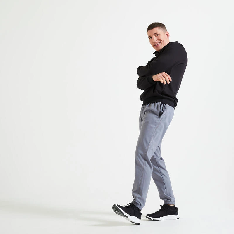 Ademende Basic Hoodie Voor Fitness Heren Effen 4 Ademende Basic Hoodie Voor Fitness Heren Effen - Afbeelding 2