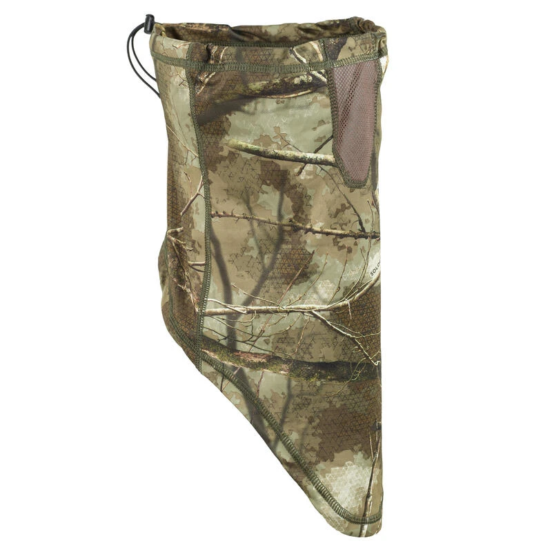 Ademende Camouflage Nekwarmer Voor De Jacht 500 Bos 3 Ademende Camouflage Nekwarmer Voor De Jacht 500 Bos
