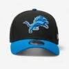 NEW ERA Americanfootballpet Voor Dames En Heren NFL Detroit Lions Zwart