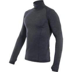 Baselayer Merino Bold Outdoor Heren Lange Mouw Roll Neck Anthraciet Large -Mode Verkoop baselayer merino bold outdoor heren lange mouw roll neck anthraciet large 2
