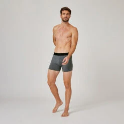 Boxershorts Voor Fitness 500 Set Van 3 23 Boxershorts Voor Fitness 500 Set Van 3 -Mode Verkoop boxershorts voor fitness 500 set van 3 zwart grijs marineblauw 5