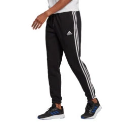 Broek Adidas Essentials Fleece Tapered Elastic -Mode Verkoop broek adidas essentials fleece tapered elastic 2