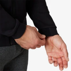 Capuchonvest Voor Fitness Heren 500 -Mode Verkoop capuchonvest voor fitness heren 500 zwart 4