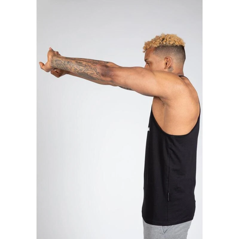 Gorilla Wear Carter Stretch Tank Top Black 6 Gorilla Wear Carter Stretch Tank Top Black - Afbeelding 4