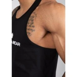 Gorilla Wear Carter Stretch Tank Top Black 12 Gorilla Wear Carter Stretch Tank Top Black -Mode Verkoop carter stretch tank top black 4