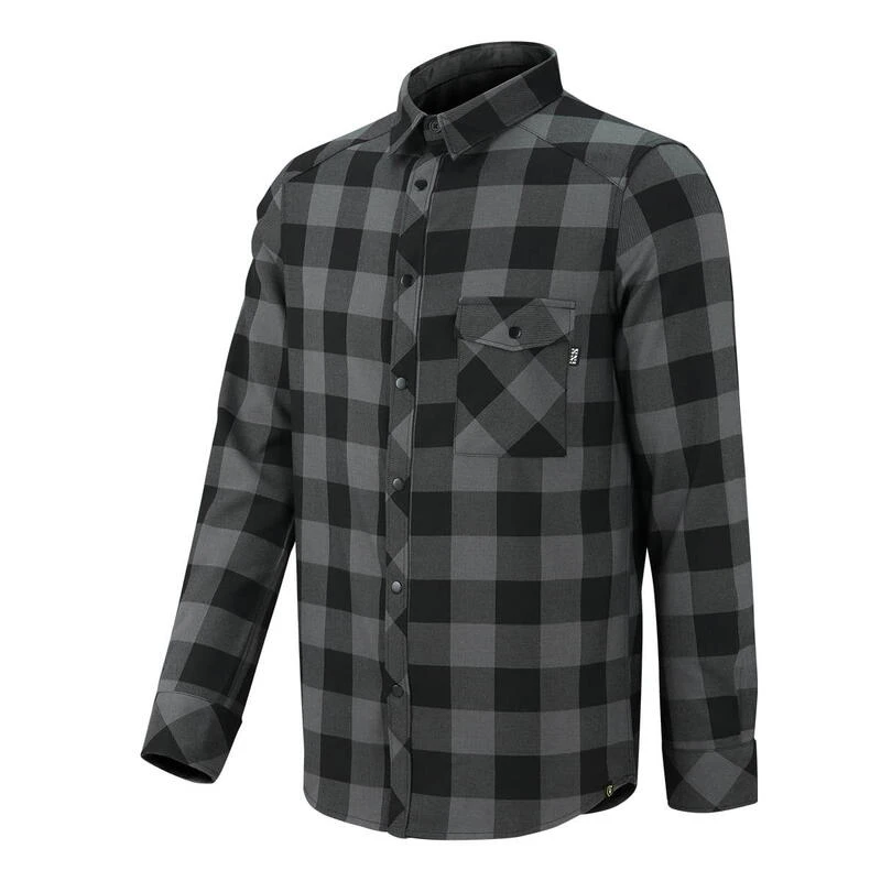 IXS Carve Digger Shirt Lange Mouw - Grijs/Zwart 3 IXS Carve Digger Shirt Lange Mouw - Grijs/Zwart