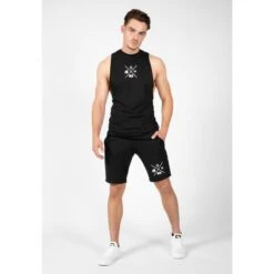 Gorilla Wear Cisco Drop Armhole Tank Top Black -Mode Verkoop cisco drop armhole tank top black 2