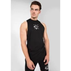 Gorilla Wear Cisco Drop Armhole Tank Top Black -Mode Verkoop cisco drop armhole tank top black 3