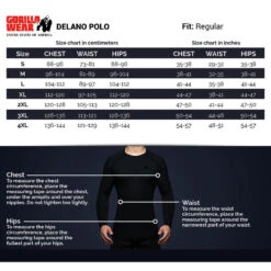 Gorilla Wear Delano Polo - Beige/Black -Mode Verkoop delano polo beigeblack 4