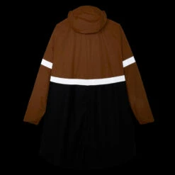 BTWIN FIETSPONCHO 540 STAD ZICHTBAAR 'S NACHTS ZWART/CAMEL -Mode Verkoop fietsponcho 540 stad zichtbaar s nachts zwartcamel 14