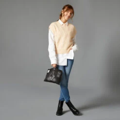 BTWIN FIETSPONCHO 540 STAD ZICHTBAAR 'S NACHTS ZWART/CAMEL -Mode Verkoop fietsponcho 540 stad zichtbaar s nachts zwartcamel 8