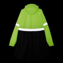 BTWIN FIETSPONCHO STAD ZICHTBAAR 'S NACHTS 560 ZWART/FLUOGEEL -Mode Verkoop fietsponcho stad zichtbaar s nachts 560 zwartfluogeel 13