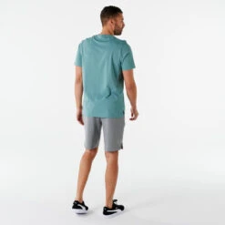 Puma Fitness T-shirt Heren Katoen Groen -Mode Verkoop fitness t shirt heren katoen groen 2