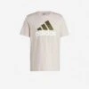 ADIDAS Fitness T-shirt Heren Taupe -Mode Verkoop fitness t shirt heren taupe