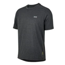 IXS Flow Tech T-shirt Met Merknaam - Zwart