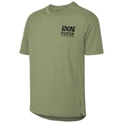 IXS Flow Tech Tee Spiegel Olijf