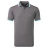 FOOTJOY Polo Met Korte Mouwen Heren Golfpolo Solid Met Lava Trim Meerkleurig -Mode Verkoop footjoy polo met korte mouwen heren golfpolo solid met lava trim meerkleurig