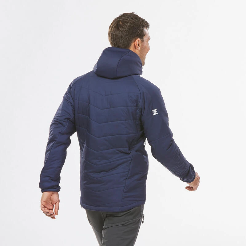 Simond Gewatteerde Herenjas Voor Bergsporten Alpinism Synthetisch Blauw 5 Simond Gewatteerde Herenjas Voor Bergsporten Alpinism Synthetisch Blauw - Afbeelding 3