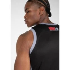 Gorilla Wear Hornell Tank Top - Unisex - Zwart/Grijs - XL -Mode Verkoop gorilla wear hornell tank top unisex zwartgrijs xl 4