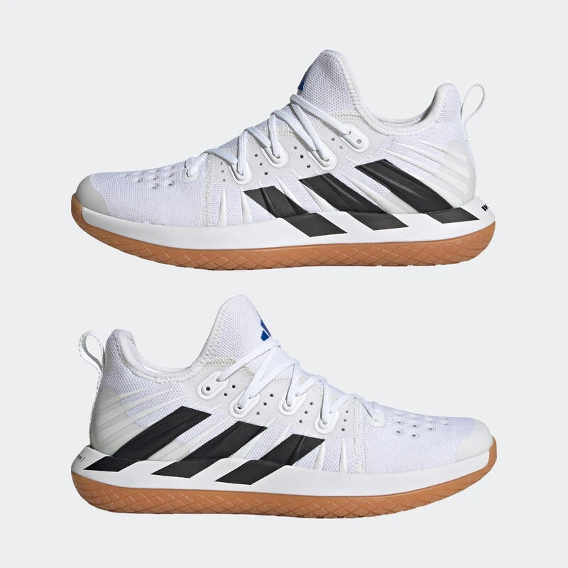 ADIDAS Handbalschoenen Voor Volwassenen Stabil Next Gen Wit Zwart Blauw 6 ADIDAS Handbalschoenen Voor Volwassenen Stabil Next Gen Wit Zwart Blauw - Afbeelding 4