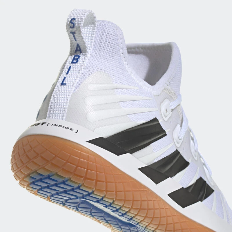ADIDAS Handbalschoenen Voor Volwassenen Stabil Next Gen Wit Zwart Blauw 11 ADIDAS Handbalschoenen Voor Volwassenen Stabil Next Gen Wit Zwart Blauw - Afbeelding 9