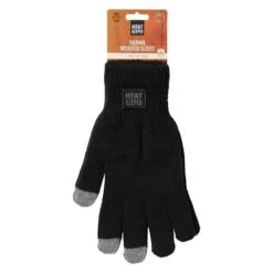 Heat Keeper Thermo Handschoenen Heren Met I-Touch Zwart -Mode Verkoop heat keeper thermo handschoenen heren met i touch zwart 3