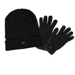 Heatkeeper Heren Muts/handschoenen Pack Antraciet