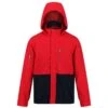 Regatta Heren Feelding Colour Block Waterdichte Bomber Jas (Echt Rood/Zwaar) -Mode Verkoop heren feelding colour block waterdichte bomber jas echt roodzwaar