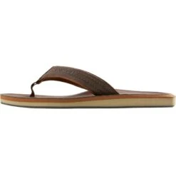 Herenslippers Quiksilver Carver Bruin -Mode Verkoop herenslippers quiksilver carver bruin 3