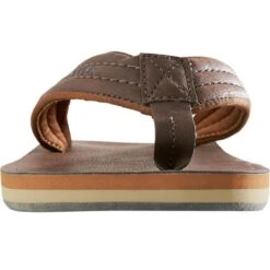 Herenslippers Quiksilver Carver Bruin -Mode Verkoop herenslippers quiksilver carver bruin 4