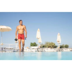 Herenteenslippers Voor Zwembad Tonga 500 Zwart/blauw/wit -Mode Verkoop herenteenslippers voor zwembad tonga 500 zwartblauwwit 6