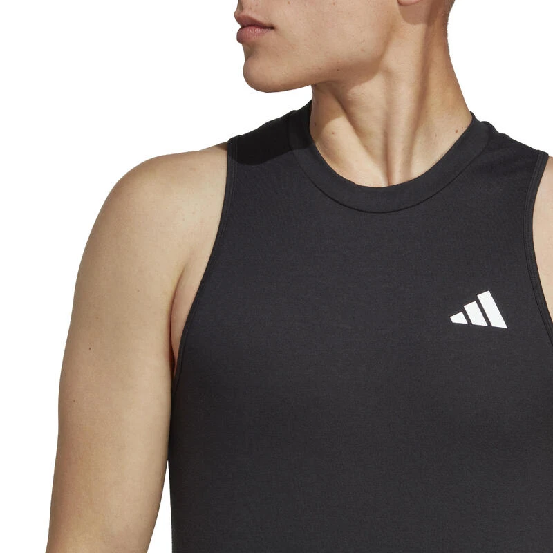 ADIDAS HERENTOP VOOR CARDIOFITNESS ZWART 8 ADIDAS HERENTOP VOOR CARDIOFITNESS ZWART - Afbeelding 6