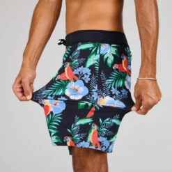 Klassieke Boardshort Voor Surfen 900 Flat Belt Dude -Mode Verkoop klassieke boardshort voor surfen 900 flat belt macao multicolor 6