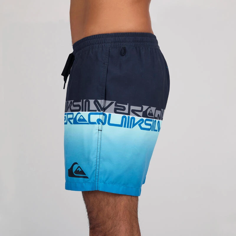 Quiksilver Korte Boardshort Voor Surfen Heren Zwart Blauw 5 Quiksilver Korte Boardshort Voor Surfen Heren Zwart Blauw - Afbeelding 3