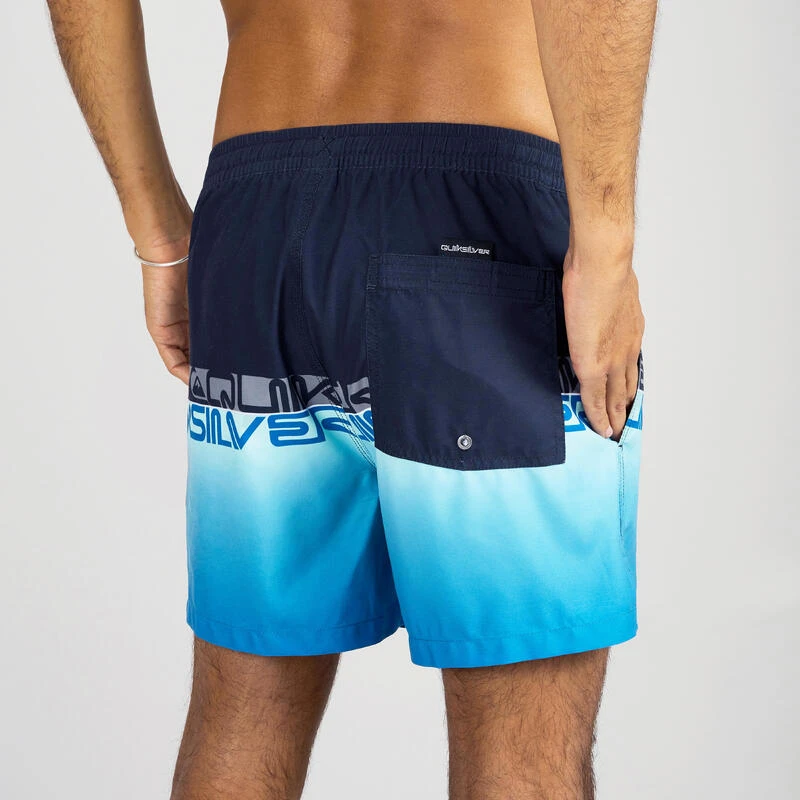 Quiksilver Korte Boardshort Voor Surfen Heren Zwart Blauw 6 Quiksilver Korte Boardshort Voor Surfen Heren Zwart Blauw - Afbeelding 4