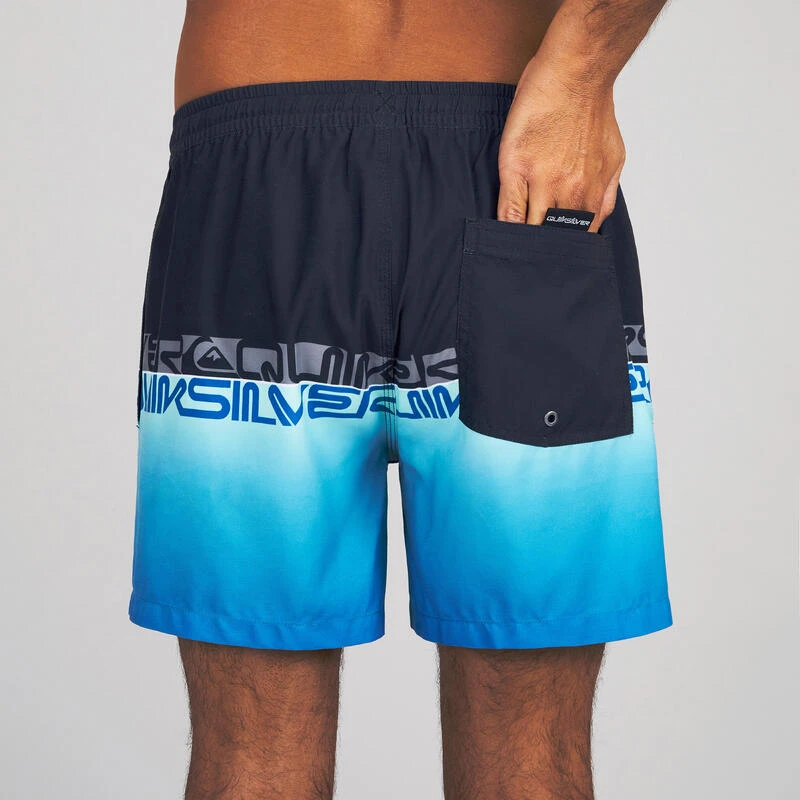 Quiksilver Korte Boardshort Voor Surfen Heren Zwart Blauw 7 Quiksilver Korte Boardshort Voor Surfen Heren Zwart Blauw - Afbeelding 5