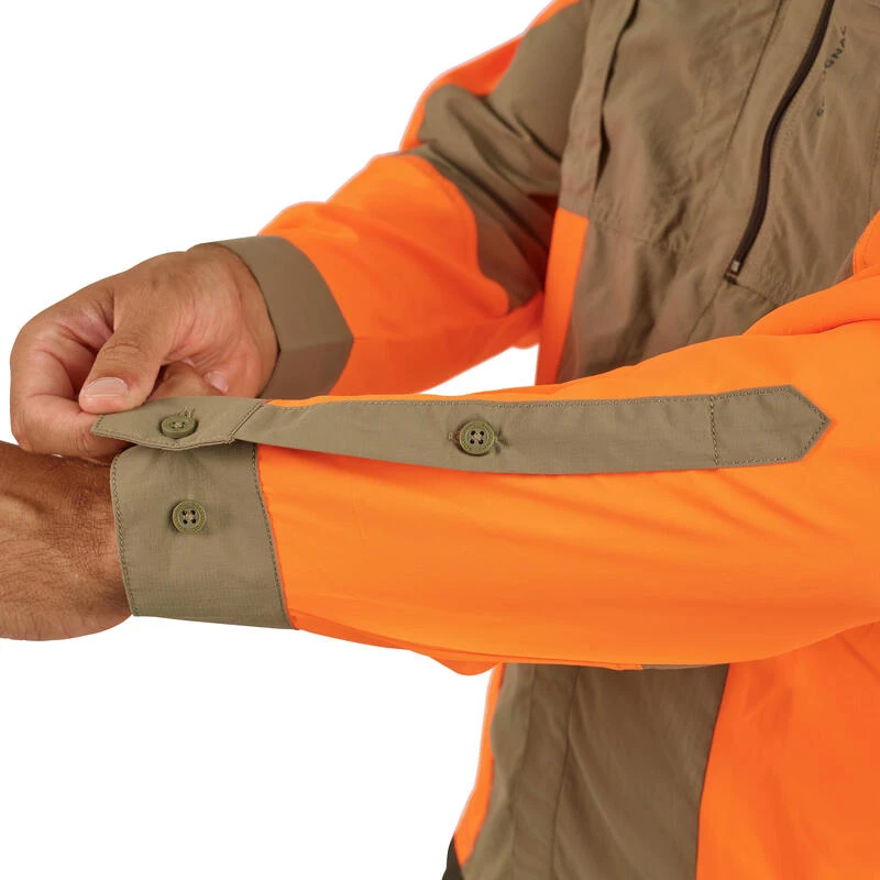 Licht En Ademend Jachtoverhemd Met Lange Mouwen 520 Groen/fluo 16 Licht En Ademend Jachtoverhemd Met Lange Mouwen 520 Groen/fluo - Afbeelding 14