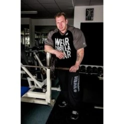 Gorilla Wear Logo Meshpants Black -Mode Verkoop logo meshpants black 6