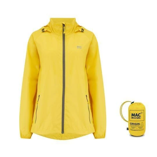 Mac In A Sac – Regenjas - Geel 3 Mac In A Sac – Regenjas - Geel