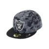 New Era Camo Team Fitted 7 3/8 Raiders -Mode Verkoop new era camo team fitted 7 38 raiders