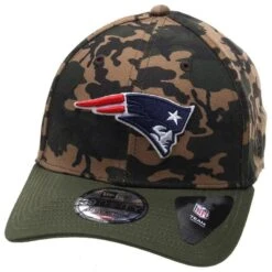 New Era Camo Team Stretch S/M Patriots