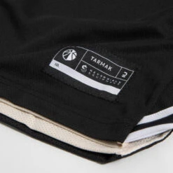 Basketbal Tank Top Heren/dames T500R Omkeerbaar Grijs Zwart Buzzer -Mode Verkoop omkeerbaar mouwloos basketbalshirt voor herendames t500 zwartbeige 10